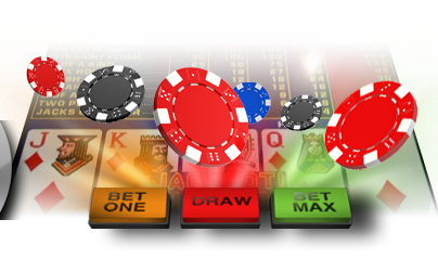 комбинацией двух наиболее популярных азартных игр, покера и слотов