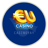 EUCasino логотип, онлайн казино, интернет казино