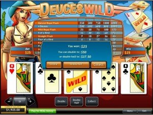 playtech Deuces Wild Video Poker 300x227 Как получить преимущество в видео покер?