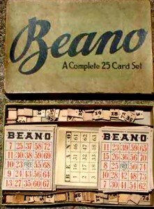 Beano 1920s± Milton Bradley 221x300 История бинго
